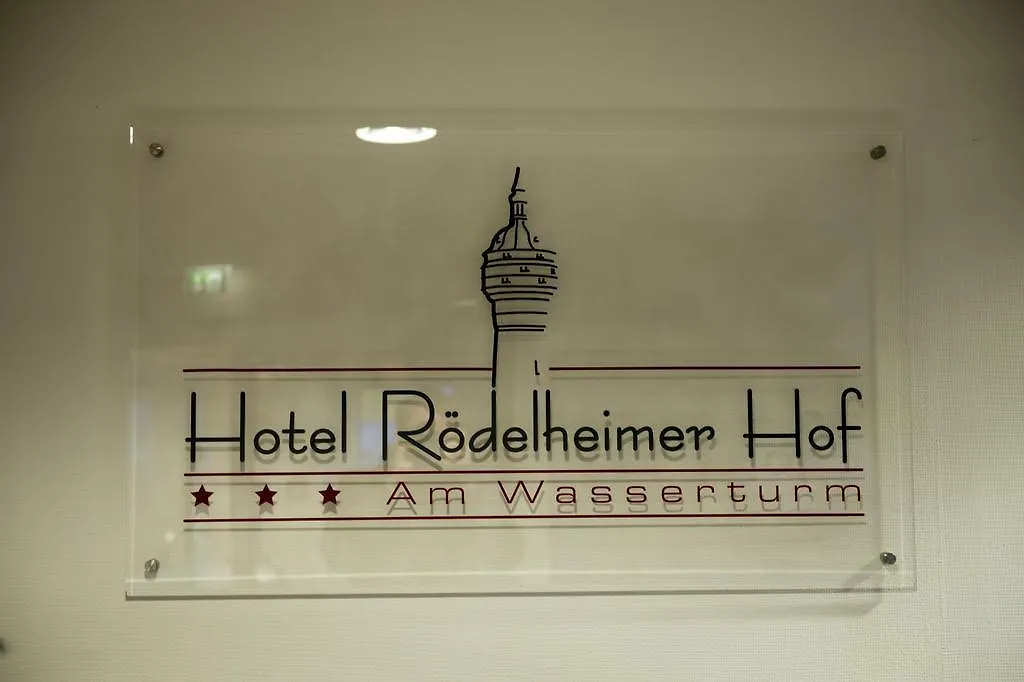 Hotel Roedelheimer Hof - Am Wasserturm Francfort-sur-le-Main